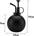 Black Stainless Steel Watering Can 500ml for Flowers and Plants Xmas - Image 2