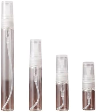 50Pcs Clear Mini Perfume Glass Bottles Empty 5ml 10ml Sample Vials for Travel by Unknown