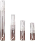 50Pcs Clear Mini Perfume Glass Bottles Empty 5ml 10ml Sample Vials for Travel by Unknown