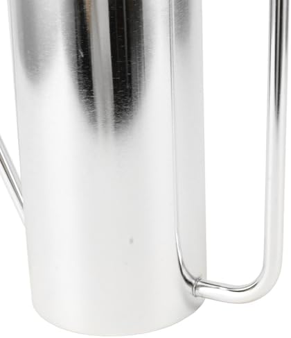 Jiawu Stainless Steel Plants Watering Can Long Spout, 1500ml Large Capacity Watering Kettle, Rust Proof Pot for Indoor Outdoor Garden (Silver) - Image 7