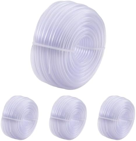 Eastman 0.17 Inch ID (1/4 Inch OD) PVC Clear Vinyl Tubing, 150 Foot Length, 98616 (Pack of 4) by Eastman