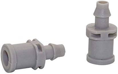 Quick Connect Garden Hose Barb Connector For Mist Spray Nozzle Agriculture Greenhouse Drip Irrigation Fittings 4/7 Mm Hose Connector 200 Pcs (Color : 5 mm interface, Diameter : 1/4'') - Image 5