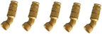 Irrigation Nozzles Adjustable Copper Atomizing Nozzles Drip Irrigation Sprayers Garden Cooling Irrigation Equipment Brass Elbow Nozzle 5pc by Unknown