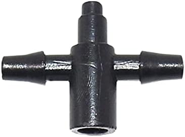 Garden Lawn Sprinkler Irrigation System Drip Irrigation 2 Way Drip Arrow 1/8 Tee Connector Water Distributor 3/5 Hose Barb Water Connector Adapter 500pcs by Lrjskwzc