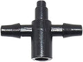 Garden Lawn Sprinkler Irrigation System Drip 2 Way Arrow 1/8 Tee Connector Water Distributor 3/5 Hose Barb Adapter 500pcs by Unknown