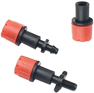Gardening Irrigation Dripper 500pcs Red Adjustable Dripper Sprinkler with 6mm Inner Hole Irrigation Garden Watering Drip Irrigation Greenhouse - Image 4