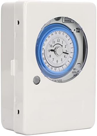 Fafeicy Mechanical Time Control Switch ABS Aluminum Alloy 24 Hour Timer AC100 240V Precise Power Scheduling for Water Heaters Street Lights Irrigation Home Industry - Image 4