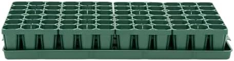 Vego garden Seedling Suite Products, 8 Pack Standard Seedling Trays with 10" x 20" Bottom Watering Trays by VegoGarden