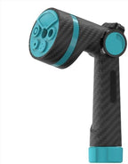 Heavy Duty 5-Pattern Thumb Control Hose Nozzle with Swivel Connector Ergonomic Non-Slip Grip Garden Water Sprayer by Unknown