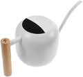 Stainless Steel Watering Can Pot with Wood Handle, 1200ml by BCOATH