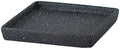 Plant Trays 7.8 Inch Square Ceramic Plant Saucer Drip Tray, Plant Drainage Tray for Indoors Outdoors Flower Pots Saucers(Black) by Unknown