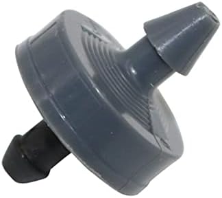 Sprinklers 100 Pcs 2L 4L 8L Steady Flow Dripper Pressure Compensating Emitter Durable Drip Irrigation Water Regulator Steady Flow Dripper(Light Grey) by Unknown