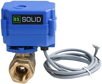 U.S. Solid Water Leak Detector with Auto Shutoff Valve, Sound Alarm, 1" Motorized Brass Ball Valve System & 3 Sensors, Home Flood Prevention & Water Damage Defense for Basement, Laundry, Water Heater - Image 6