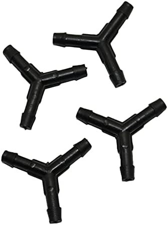 Leakproof Hose Fittings Y-shaped Barb Hose Connector Gardening Accessories Water Divider Agricultural Greenhouse Drip Irrigation Accessories 100 Pieces - Image 4