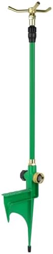 RESTMO 3-Arm Sprinklers for Yard with Adjustable Telescoping Base by Restmo
