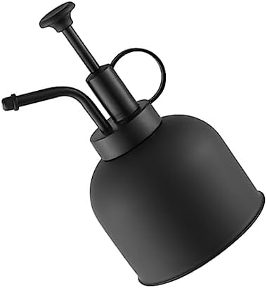 Plant Mister Spray Bottle Black Vintage Style Stainless Steel by GALPADA