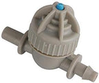 Industrial Horticultural Pipe Hose Connector 100Pcs Garden Irrigation Barb 4mm to 6mm Spherical Anti-drip Connector 4/7mm Hose 6mm Nozzles Leak Proof Miniature Valve Adapter - Image 3