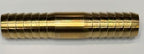 Three Pack - 1/2 Inch Brass Insert Coupling Connector, Brass Barbed Fitting for Waterlines, Plumbing and Irrigation Tubing, 1/2 Insert x 1/2 Insert Coupling - Image 6