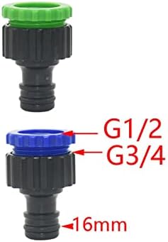 Hose Connector Adapter Garden Quick Coupling 1/2 3/4 1 Inch Female To 5/8 Inch Faucet Quick Coupling Adapter Car Wash Water Gun Accessories 50 Pieces (Color : US) - Image 4