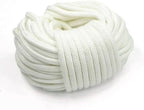 10m White Potted Water Absorbent Polyester Rope Self Watering Wick Cord, for DIY Round Automatic Waterer Soil Moisturizing Part(Length 10m(Dia 6mm)) by Unknown