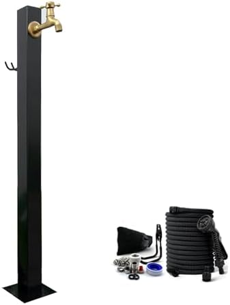 Floor Mounted Faucet Outdoor Water Pipe Vertical Fountain Irrigation Column,Freestanding Outdoor Water Column - Antifreeze Faucet Dispenser, Durable Garden Hydrant Fountain, Floor Mount Tap by Unknown