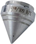 High Pressure Sewer Jetter Cleaning Nozzle - Stainless Steel, 5000 PSI, 3 Forward & 6 Backward Holes, 3/8", 1/2", 3/4" Compatible(3/4Female 120L 1PC) by Unknown