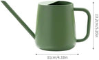 Watering Can Indoor Small for House Plant with Long Spout Stainless Steel 1000ml for Flowers Small Stainless Steel Watering Can - Image 3