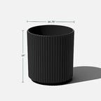 Veradek Demi Series Planter - Large Round Outdoor Planter - Image 3