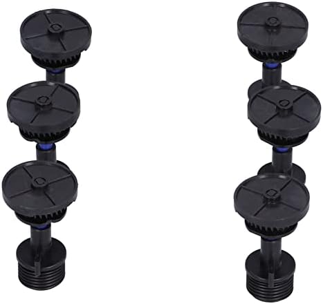 Rotating Sprinkler Double Nozzle 360 Degree Water Sprayer Adjustable Garden Lawn Irrigation System Plastic 50Pcs - Image 3