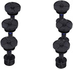 Rotating Sprinkler Double Nozzle 360 Degree Water Sprayer Adjustable Garden Lawn Irrigation System Plastic 50Pcs - Image 3