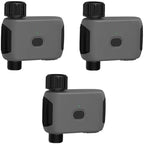 Watering Timers, Bluetooth Garden Water Timers Rain Delay Programmable Automatic Sprinkler Drip Irrigation Valve for Garden Hose(3Pcs) by Unknown
