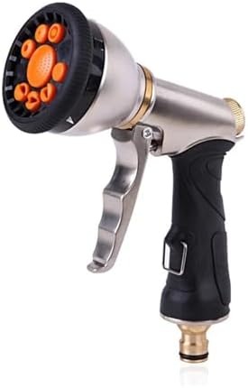 Garden Water Hose Nozzle, Heavy-Duty Metal Nozzle, Durable And Not Easy To Rust, Car Wash, Gardening Watering Tool Nozzles by Unknown