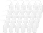 PATIKIL 250ml 8oz Succulent Eyelash Tattoo Wash Bottle, 30 Pcs Plastic Watering Squeeze Bottle Rinse Bottle for Plant Eyelash Extensions Irrigation Lab Gap Cleaning, Clear by PATIKIL