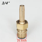 5pcs 1/8" 1/4" 3/8" 1/2" 3/4" copper/brass adjustable fountain Jet nozzles(3l4) - Image 2