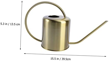 LIOOBO Stainless Steel Long Spout Watering Can Durable Practical Kettle for Indoor and Outdoor Plants for Gardening Enthusiasts Easy to Use and Reusable - Image 2