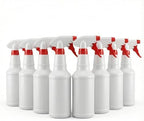 Angel-in-Armor 16oz Spray Bottles - 10-Pack - Heavy-Duty Adjustable Nozzle Mist & Stream Bottles for Cleaning, Gardening, Hair, Water Spray, Household, Fabric, Multipurpose, and Professional Use by A-I-AAngel-In-Armor