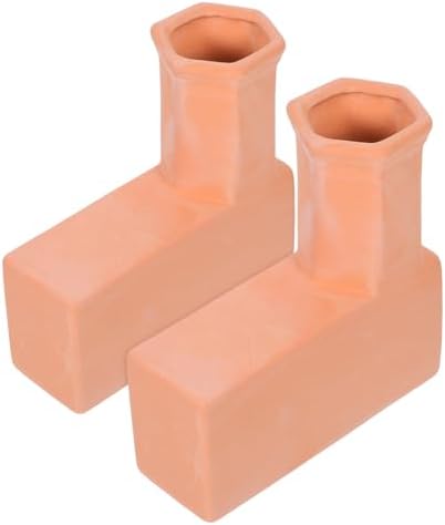 SEWACC Terracotta Self Watering Plant Irrigation Spikes for Gardens by SEWACC