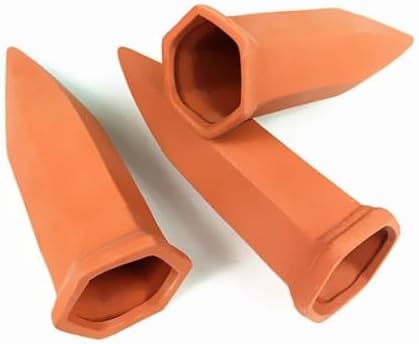 6Pcs Terracotta Self Watering Spikes, Automatic Watering Stakes - Image 4
