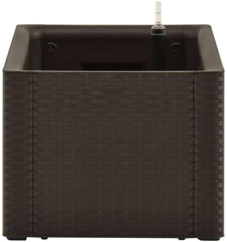 Garden Raised Bed Self-Watering Planter Mocha 39.4"x16.9"x13" - Image 4