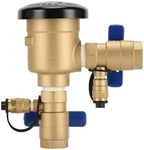MEASUREMAN 3/4" Pressure Vacuum Breaker Assembly, Heavy-Duty Bronze Backflow Preventer for Sprinkler & Irrigation Systems, Provides Critical Backsiphonage Protection - Image 2