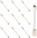 10pcs Flexible Mister Nozzle Extensions 1/8" & 3/16" Brass Mist Rods for Outdoor Garden Cooling & Humidification 40cm (15.7in) Extension Tubes by Unknown