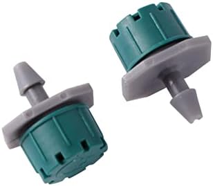 Garden Lawn Sprinkler Irrigation System 50Pcs Drip Irrigation System Automatic Watering Dripper Adjustable Water Flow 8 Hole Sprinkler Head Emitter Balcony Yard Water Nozzle - Image 5
