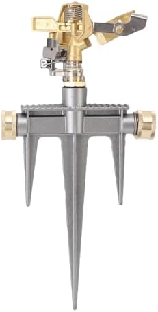 Impact Spike Sprinklers for Yard, 360 Degree Rotating Garden Sprinkler, Water Sprinkler Head on Spike Base for Lawn Large Area Patio Irrigation - Image 5