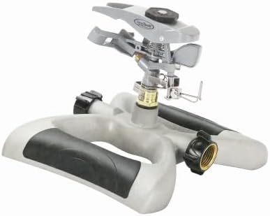 Metal Sled Base Adjustable Impulse Lawn & Garden Sprinkler - Pack of (6) by Unknown