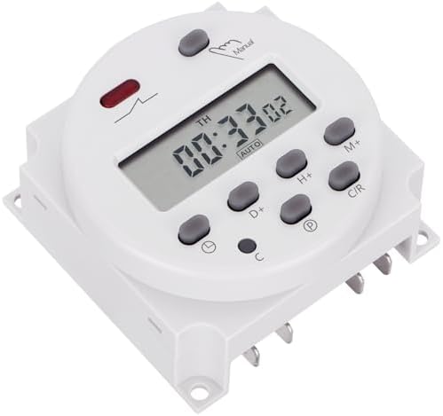 Timer Switch, DC/AC 12V 16Amp, Programmable Timer Time Relay Switch - Image 2