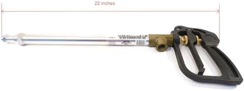 The ROP Shop Jet Stream 22" No-Drip Trigger Spray Gun with Aluminum Barrel, 800 PSI, 8.0 GPM - Industrial & Agricultural Use - Image 3