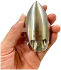 Stainless Steel Sewer Jetter Nozzle, 1" Female, Front 1 Back 8 by Unknown