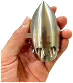 Stainless Steel Sewer Jetter Nozzle, 1" Female, Front 1 Back 8 by Unknown