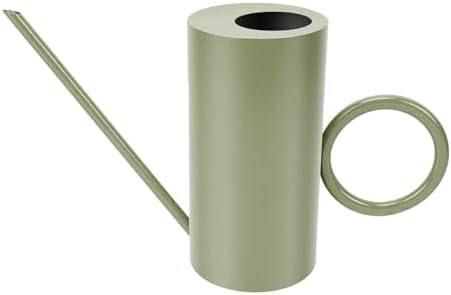Dpofirs No Spills Watering Can for Indoor Gardening | Stainless Steel Long Spout 33.5cm Pot for Succulents (Green) - Image 6