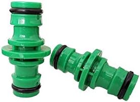 Gardening Irrigation Dripper 50 Pieces of 1/2 Inch Garden Plastic Quick Coupling Homemade Water Pipe 2-Way Hose Repair Joint Garden Irrigation Hose Fittings (Diameter : 1/2'') - Image 3
